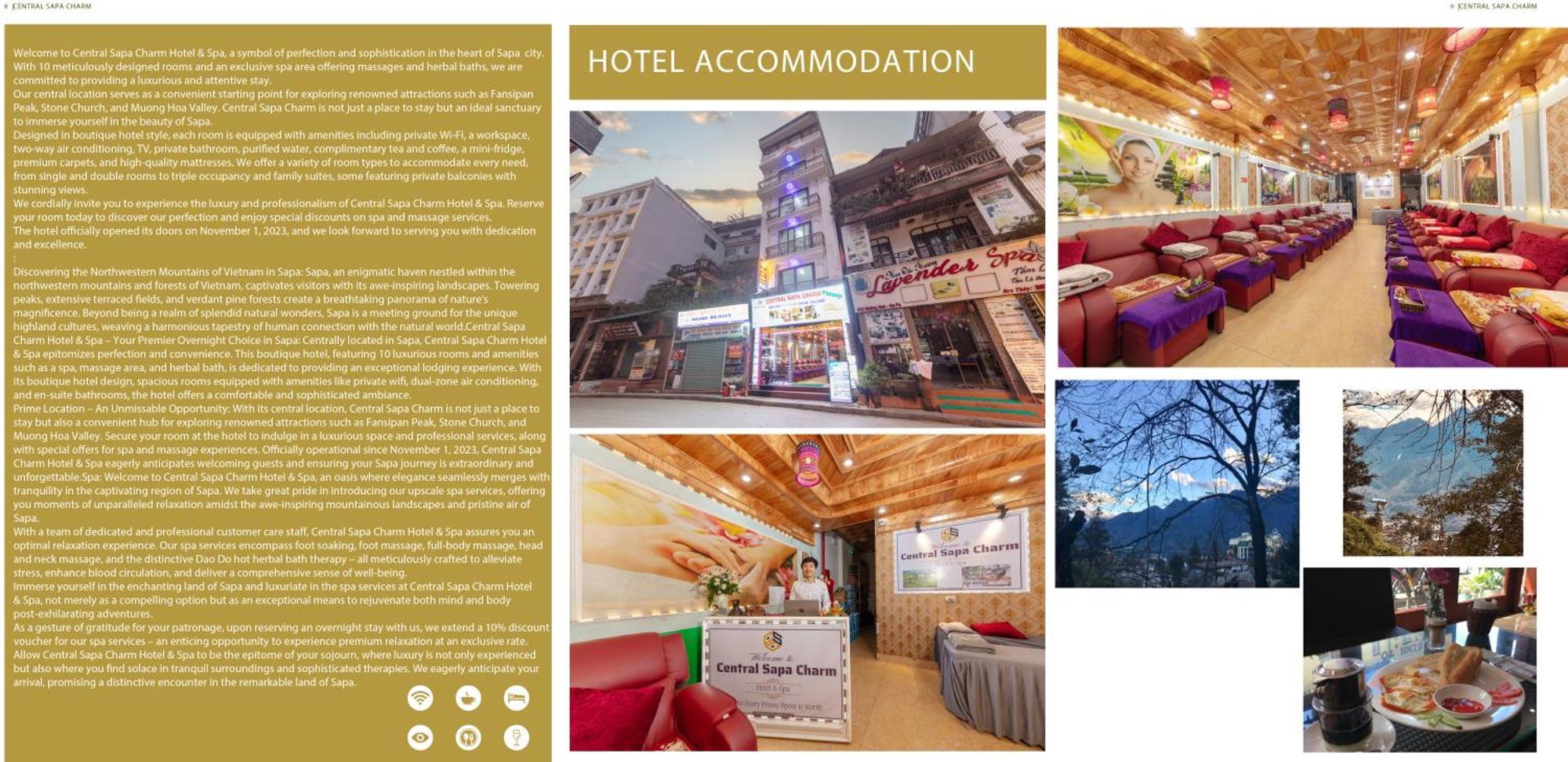 Central Sapa Charm Hotel Екстериор снимка